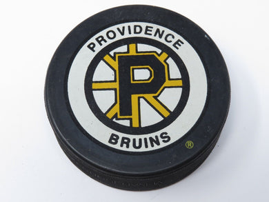 Providence Bruins AHL Official Viceroy InGlasco Game Used Puck Hockey Team