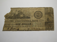 Load image into Gallery viewer, $1 1853 Brewer Maine ME Obsolete Currency Bank Note Bill The Agricultural Bank