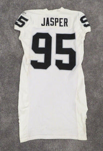 2005 Ed Jasper Oakland Raiders Game Used Worn NFL Football Jersey! Texas A&M