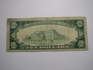 $10 1929 Washington Pennsylvania PA National Currency Bank Note Bill! Ch #3383