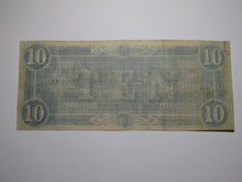 Load image into Gallery viewer, $10 1864 Richmond Virginia VA Confederate Currency Bank Note Bill RARE T68 VF