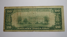 Load image into Gallery viewer, $20 1929 Pauls Valley Oklahoma National Currency Bank Note Bill #5091 Low Serial