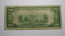 Load image into Gallery viewer, $20 1929 Dauphin Pennsylvania PA National Currency Bank Note Bill Ch #11512 FINE