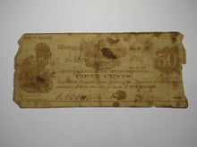 Load image into Gallery viewer, $.50 1861 Winchester Virginia VA Obsolete Currency Bank Note Bill Corp. of Win.