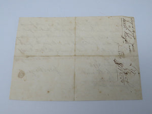 1796 Payment Certificate to James Bogart of New York Colonial Currency Note USA