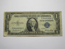 Load image into Gallery viewer, $1 1935 Silver Certificate BEP Fold Over Error Bank Note Bill Blue Seal FINE