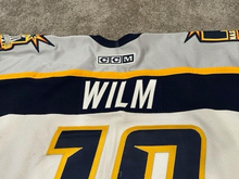 Load image into Gallery viewer, 2002-03 Clarke Wilm Nashville Predators Game Used Worn NHL Hockey Jersey! 5th