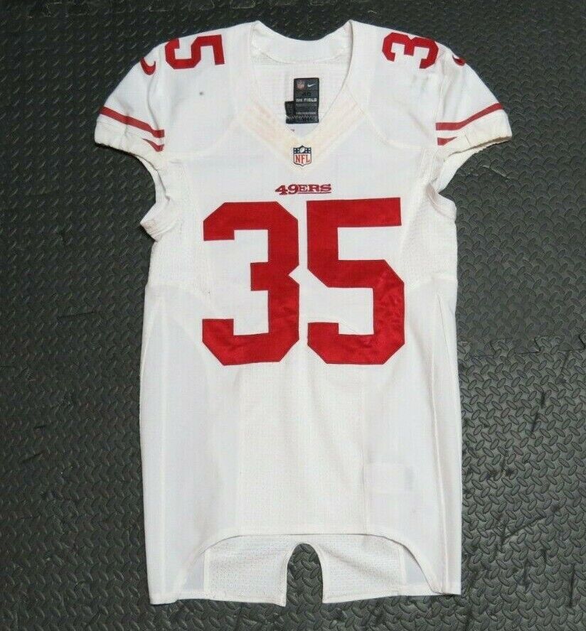 2013 Eric Reid San Francisco 49ers Game Used Worn NFL Nike Football Jersey