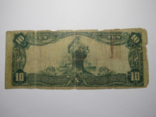 Load image into Gallery viewer, $10 1902 Cleveland Oklahoma OK National Currency Bank Note Bill Ch. 5911 RARE