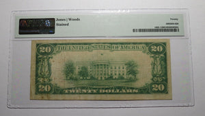 $20 1929 Marlow Oklahoma OK National Currency Bank Note Bill Ch. #9946 VF20 PMG