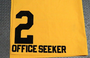 1984 Office Seeker Swaps Stakes Grade 1 Race Used Worn Saddle Cloth! Hollywood