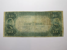 Load image into Gallery viewer, $10 1882 Lake City Iowa IA National Currency Bank Note Bill Ch. #4966 FINE+