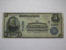 Load image into Gallery viewer, $5 1902 Derby Connecticut National Currency Bank Note Bill Ch. #1098 Birmingham