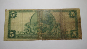 $5 1902 Georgetown Kentucky KY National Currency Bank Note Bill Ch. #8579 RARE