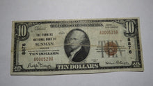 Load image into Gallery viewer, $10 1929 Sunman Indiana IN National Currency Bank Note Bill Ch. #8878 RARE!