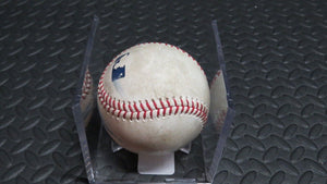 2019 Adam Eaton Washington Nationals Game Used Foul Baseball Zack Godley D-Backs