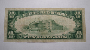 $10 1929 Barnegat New Jersey NJ National Currency Bank Note Bill Ch. #8497 VF+