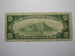 $10 1929 Boyertown Pennsylvania PA National Currency Bank Note Bill #2137 FINE!