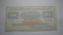 Load image into Gallery viewer, $10 187_ Austin Nevada Manhattan Silver Mining Company Remainder Uncirculated++