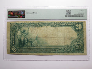 $20 1902 Boonville Indiana IN National Currency Bank Note Bill Ch. #9266 PMG F15