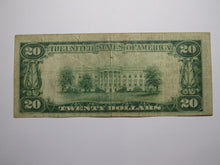 Load image into Gallery viewer, $20 1929 Narrowsburg New York National Currency Bank Note Bill Ch. #12496 FINE