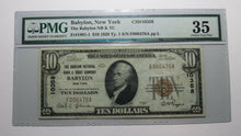 Load image into Gallery viewer, $10 1929 Babylon New York NY National Currency Bank Note Bill Ch #10358 VF35 PMG