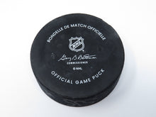 Load image into Gallery viewer, 2022-23 St. Louis Blues Vs. San Jose Sharks Game Used NHL Puck -NHL Tracker Puck