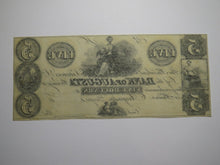 Load image into Gallery viewer, $5 18__ Augusta Georgia Obsolete Currency Note Bill Remainder Bank of Augusta