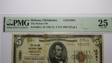 Load image into Gallery viewer, $5 1929 Helena Oklahoma OK National Currency Bank Note Bill Ch #12081 VF25