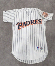 Load image into Gallery viewer, 1992 Jose Valentin San Diego Padres Game Used Worn Issued MLB Baseball Jersey!