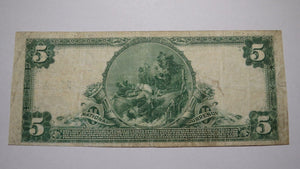 $5 1902 Alameda California CA National Currency Bank Note Bill Charter #11942 VF