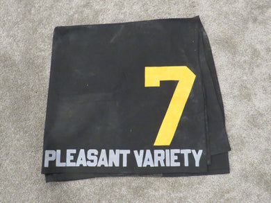 Pleasant Variety Horse Race Used Worn Stakes Saddle Cloth Great Usage 1980-90's