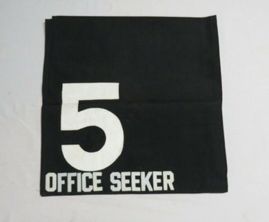 1984 Office Seeker Longacres Derby Winning Grade 3 Race Used Worn Saddle Cloth