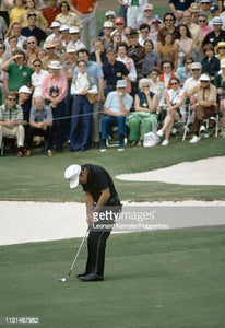 1974 Gary Player Masters Tournament Match Used Worn Winning Hat Augusta PGA Golf