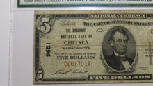 Load image into Gallery viewer, $5 1929 Chelsea Massachusetts MA National Currency Bank Note Bill #9651 VF20 PMG