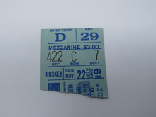 Load image into Gallery viewer, November 22, 1970 New York Rangers Minnesota North Stars NHL Hockey Ticket Stub