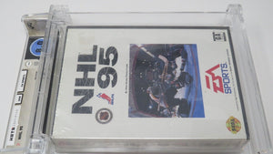 New NHL '95 Sega Genesis Factory Sealed Video Game Wata Graded 8.0 Hockey