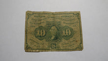 Load image into Gallery viewer, 1863 $.10 First Issue Fractional Currency Obsolete Bank Note Bill! 1st Issue