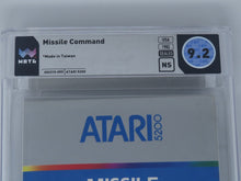 Load image into Gallery viewer, New Missile Command Sealed Atari 5200 Video Game Wata Graded 9.2 Seal 1982!