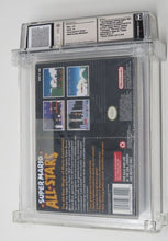 Load image into Gallery viewer, Original Super Mario All Stars Super Nintendo Sealed Video Game Wata Graded 7.0 