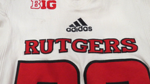 Load image into Gallery viewer, 2017 Lawrence Stevens Rutgers Scarlet Knights Game Used Worn Football Jersey