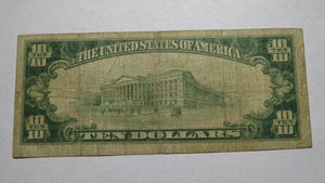 $10 1929 Red Creek New York NY National Currency Bank Note Bill! Ch. #10781 RARE