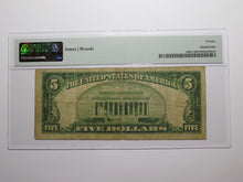 Load image into Gallery viewer, $5 1929 Linden New Jersey NJ National Currency Bank Note Bill Ch #11545 PMG VF20