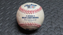 Load image into Gallery viewer, 2020 Jonathan Schoop Detroit Tigers Hit By Pitch Game Used MLB Baseball! Houser