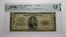 Load image into Gallery viewer, $5 1929 Bovey Minnesota MN National Currency Bank Note Bill Ch. #11054 F12 PMG