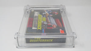 NFL Pro Quarterback Super Nintendo Sealed Video Game Wata 7.0 B+ Football 1 of 1