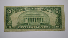 Load image into Gallery viewer, $5 1929 Irvington New Jersey NJ National Currency Bank Note Bill Ch. #7981 FINE