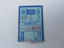 Load image into Gallery viewer, February 28, 1982 New York Rangers Vs Pittsburgh Penguins NHL Hockey Ticket Stub