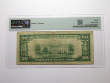 Load image into Gallery viewer, $20 1929 Zelienople Pennsylvania National Currency Bank Note Bill #7409 F15 PMG