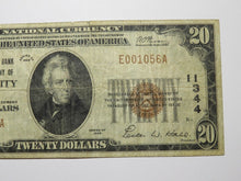 Load image into Gallery viewer, $20 1929 Kansas City Missouri MO National Currency Bank Note Bill Ch #11344 FINE